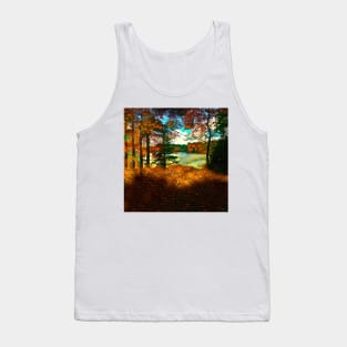 Trees and Shadows in New England Tank Top